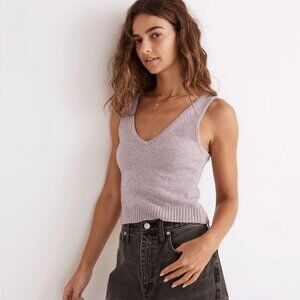 Madewell Carleton V-Neck Sweater Tank Size XS